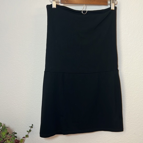 Susana Monaco Strapless Mini Stretchy Black Dress Size Small - Picture 2 of 7